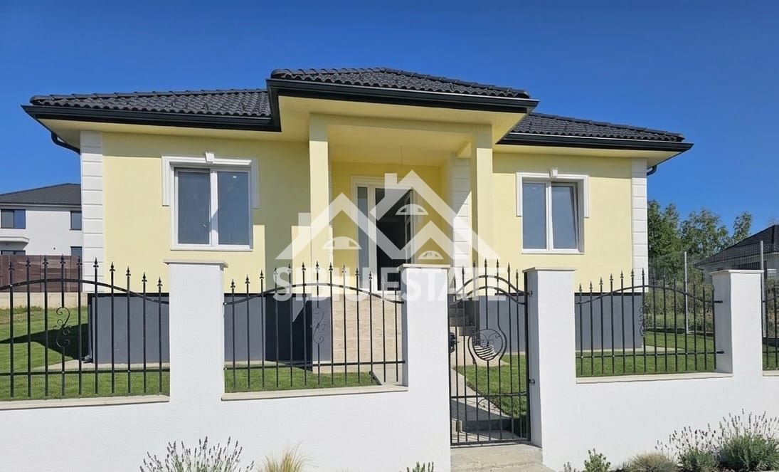 Casa noua 4 camere, 2 bai, pe un singur nivel - Poză 1