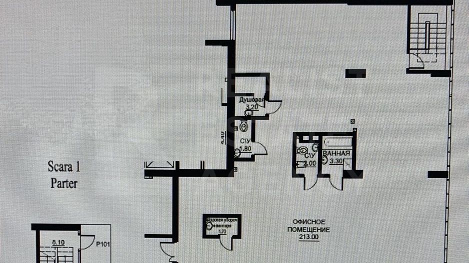 Vânzare, spațiu comercial, 238 mp, str. Vasile Lupu, Buiucani - Schiță 22