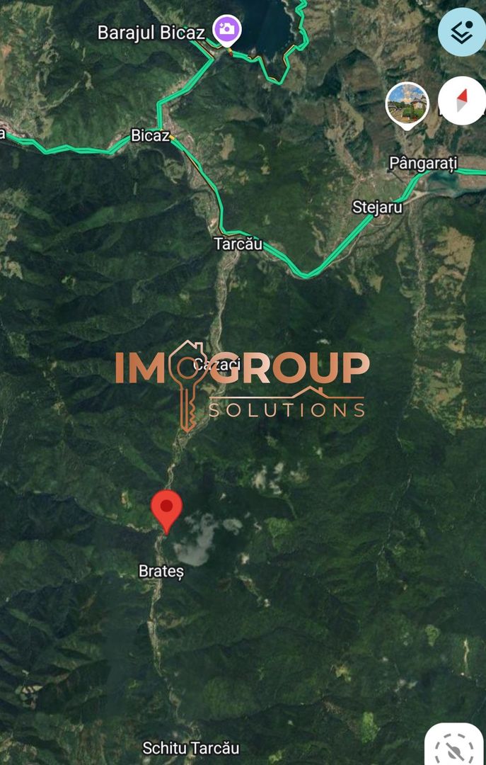 Teren intravilan - comuna Tarcău satul Brates - 3.333mp - Poză 1