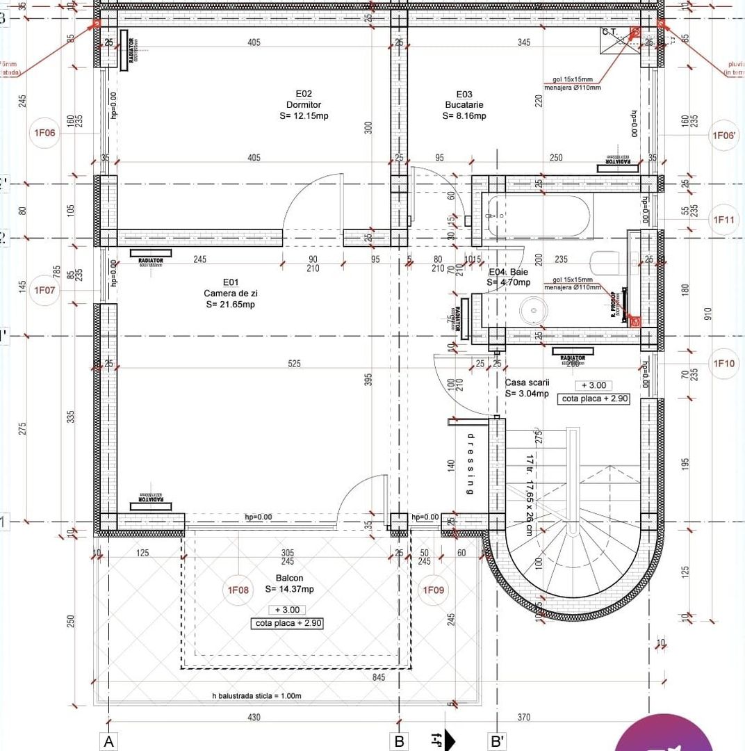 vila ind-stil medit,6cam,3bai,3buc,3parcari/centru Popesti-Leordeni - Poză 5