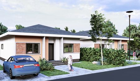 Casa 4 camere pe parter-Tunari | Teren 400 mp