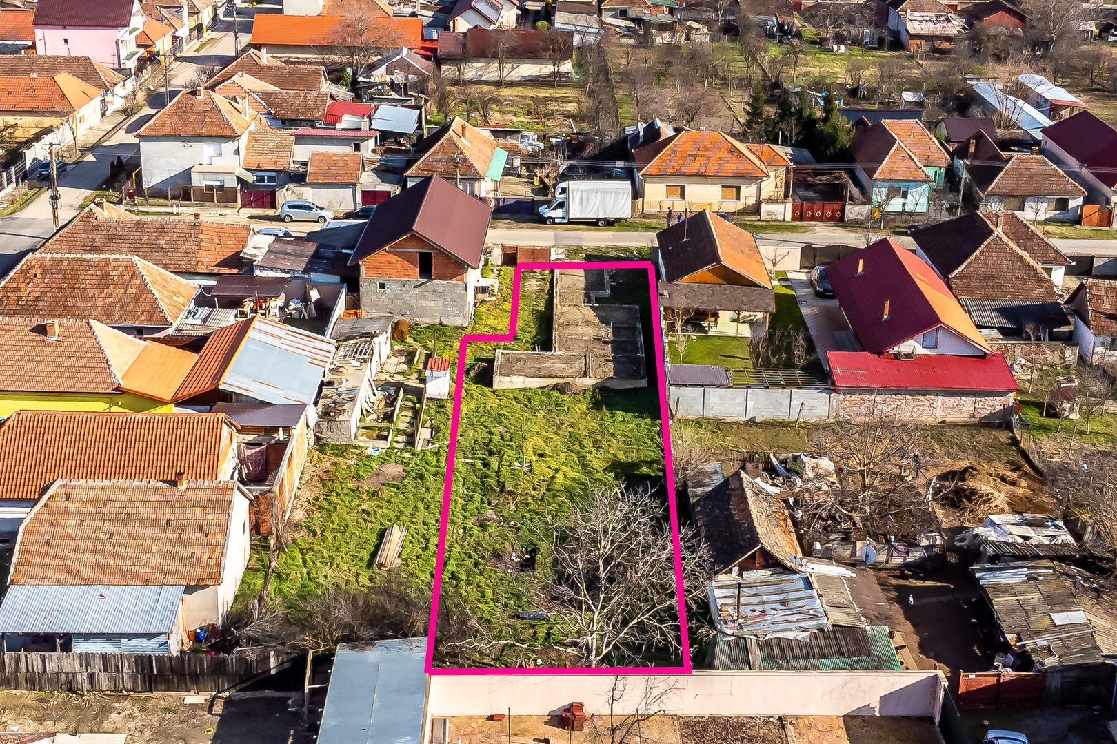 Teren intravilan cu proiect și fundație casă - Poză 3