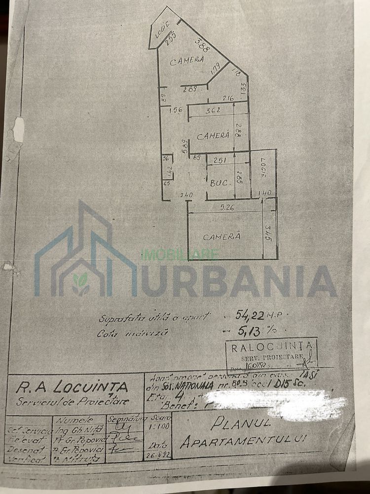 Apartament cu 3 camere - Poză 1