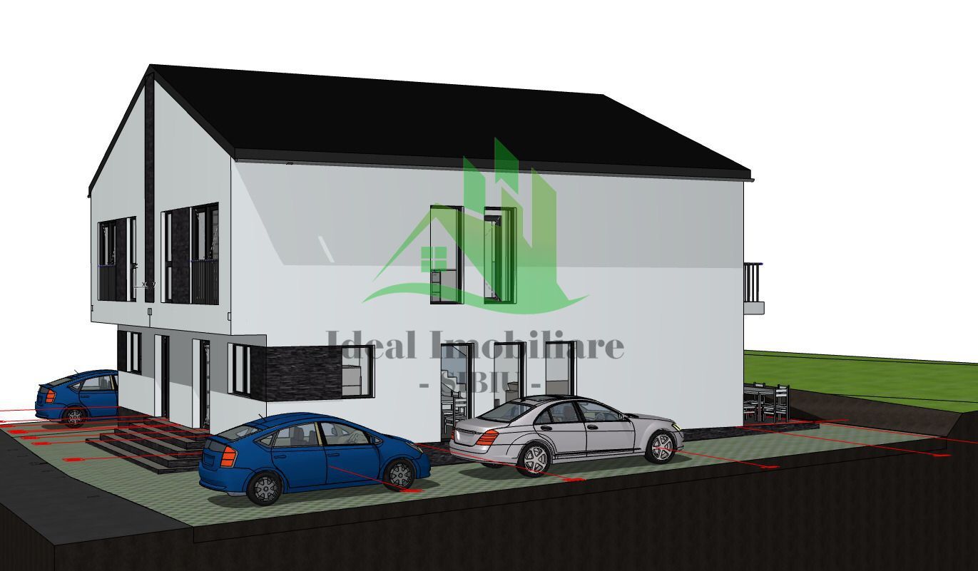 Duplex cu 4 camere si 250 mp curte, in Cartierul Arhitectilor - Poză 3