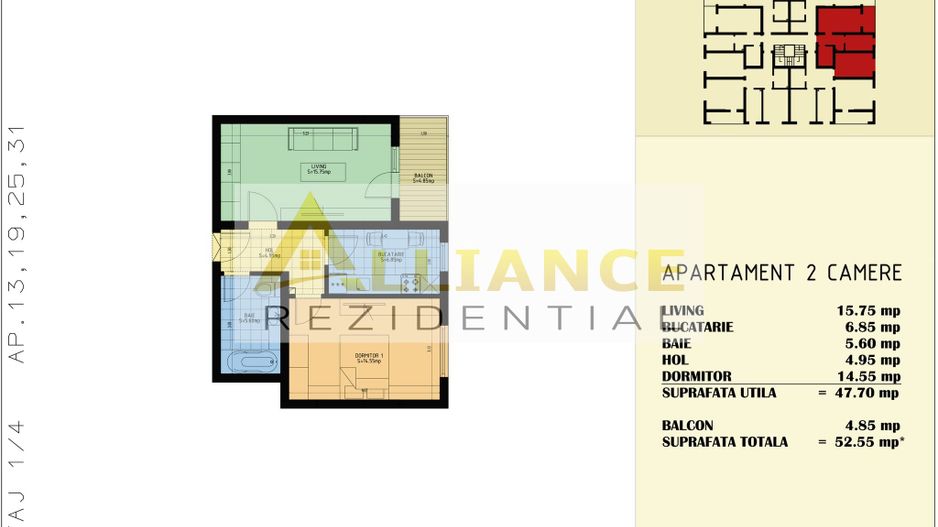 Metrou Dimitrie Leonida-Apartament 2 Camere-Mobilat/Utilat - Poză 22