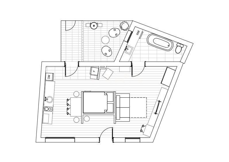 Apartament cu 1 cameră – zonă centrală, Parcul Feroviarilor. - Poză 5
