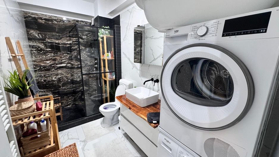 AP. 2 CAMERE MOBILAT/UTILAT, BLOC NOU, LOC PARCARE, CENTRALA, COMIS 0% - Poză 6