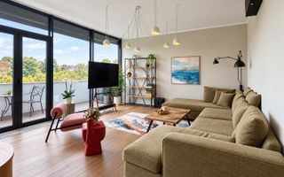 Penthouse duplex cu șemineu, saună și vedere la parcul Carol - Poză 3