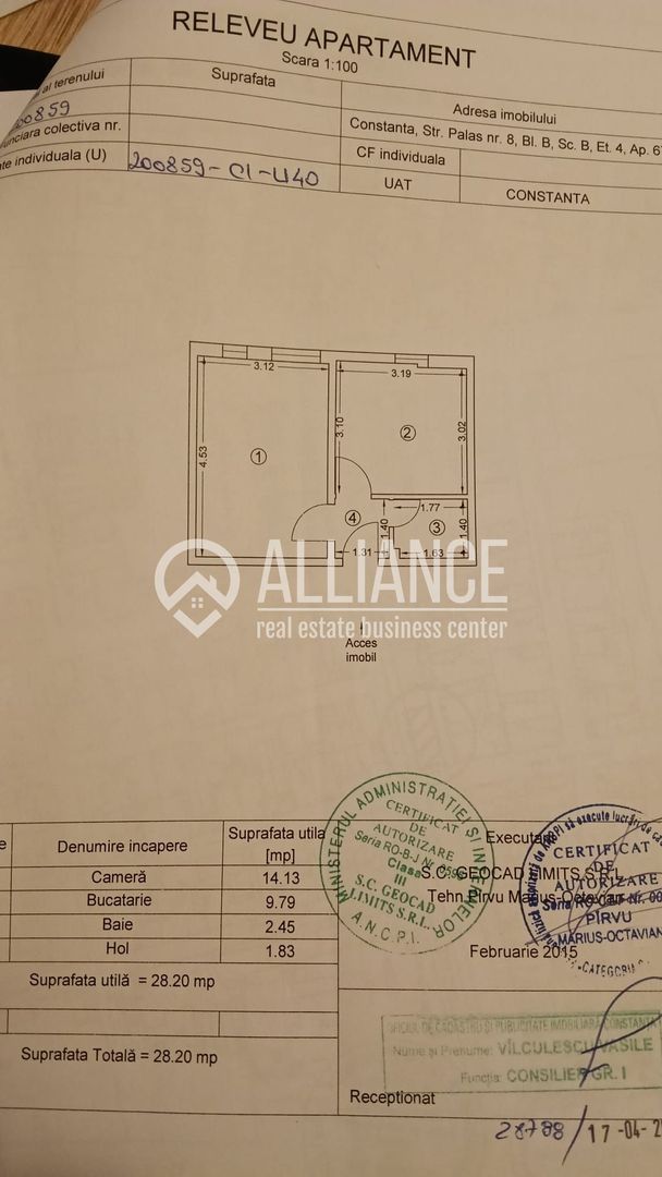 Garsoniera de vanzare - Zona Palas ( 012 ) - Poză 11