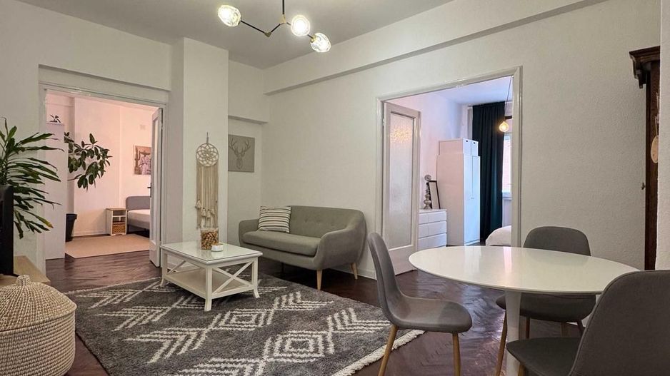 AP. 2 CAMERE UNIRII,BUCATARIE INCHISA, PET-FRIENDLY,MOBILAT MODERN - Poză 3