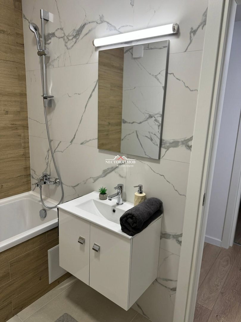 NECTORA IMOB-Apartament 2 camere, Prima Arena, Et. 7/8, 49 mp, Utilat - Poză 11