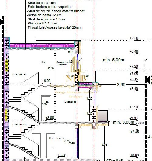 Vând vila în duplex 4 camere, 3 dormitoare, 4 bai, 2 locuri parcare - Poză 21