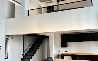 Brick Lofts Unitate pe 2 Niveluri / Bucătărie Mobilata / Vedere Lac - Poză 8