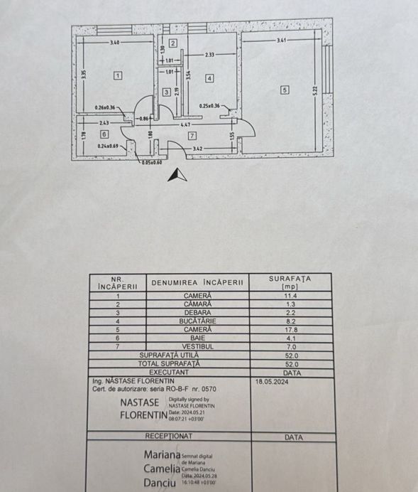 2 CAMERE LUX || AVIATIEI - Schiță 14