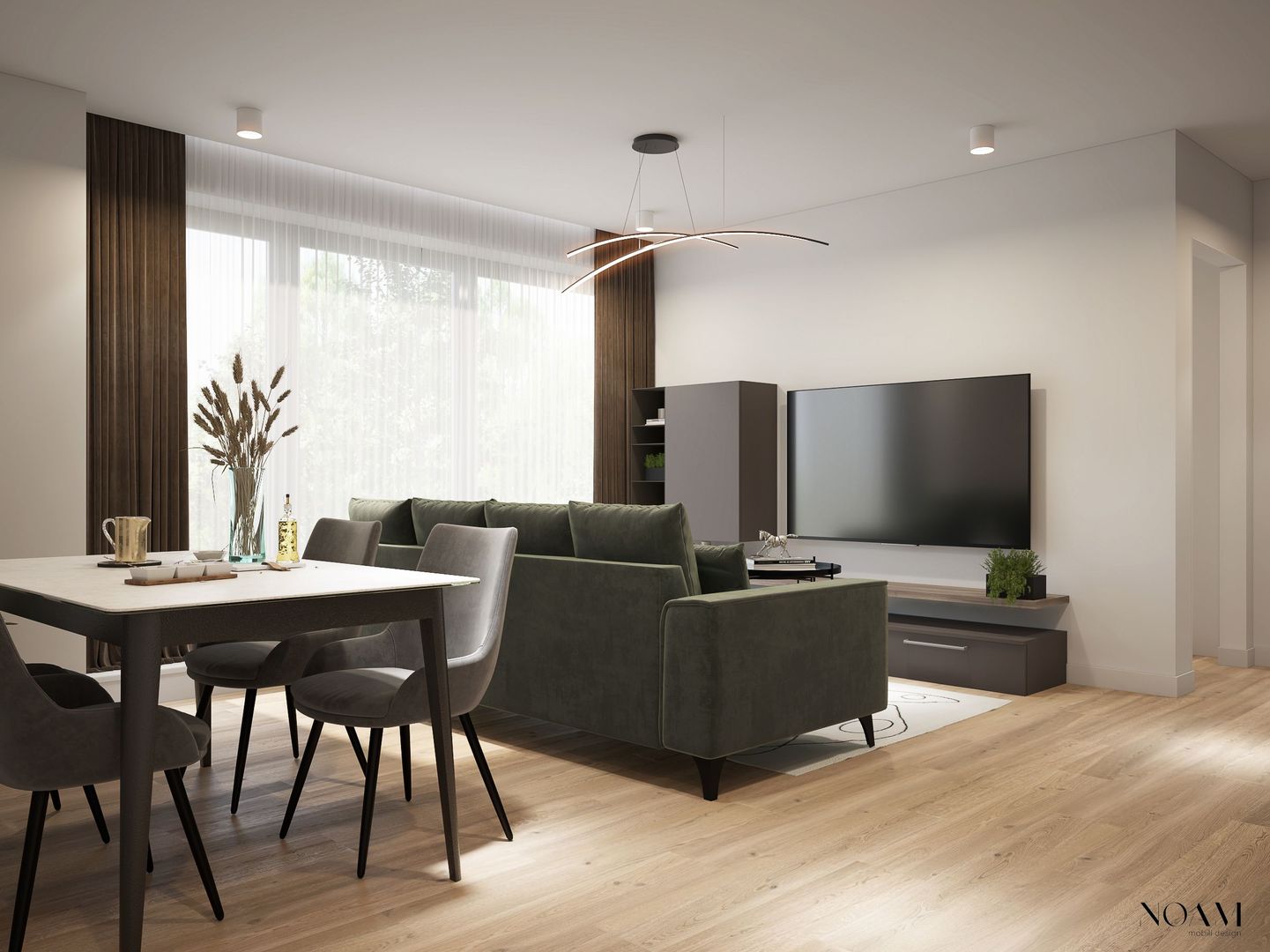 Apartament  2 camere zona BARBU VACARESCU | FABULOS VIEW| Fabrica de Glucoza - Poză 2