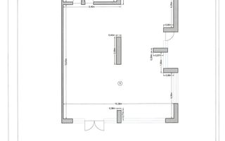 Spațiu 240 mp pretabil clinică și showroom Drumul Binelui - Schiță 9
