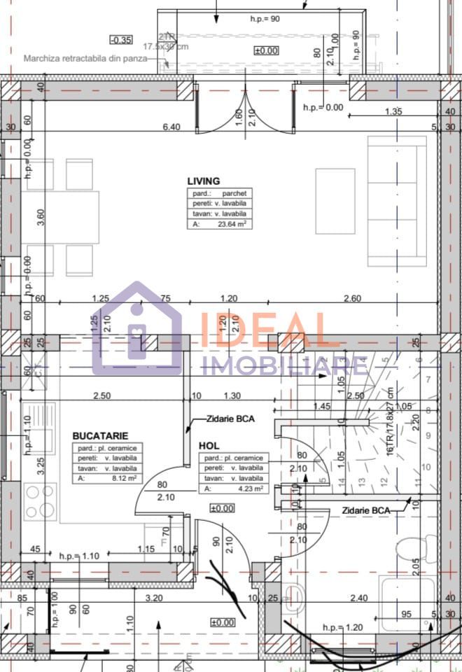 Duplex Modern cu 4 camere LA CHEIE, Zona Lidl, Cartierul Arhitectilor - Schiță 9