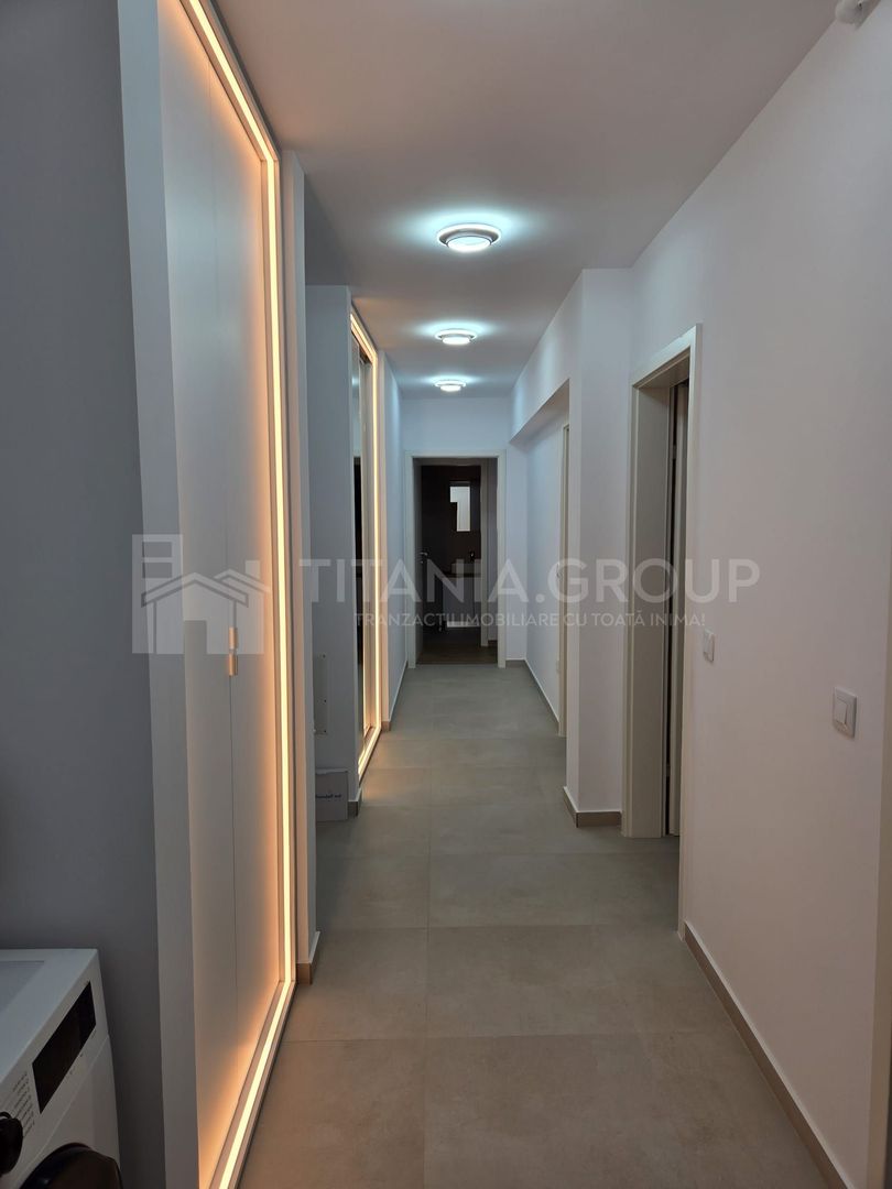 Apartament 3 camere, parcare, prima inchiriere, totul nou - Poză 7