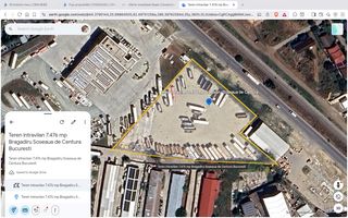 Teren intravilan 7.476 mp Bragadiru Deschidere 80 ml Soseaua de Centura - Poză 1