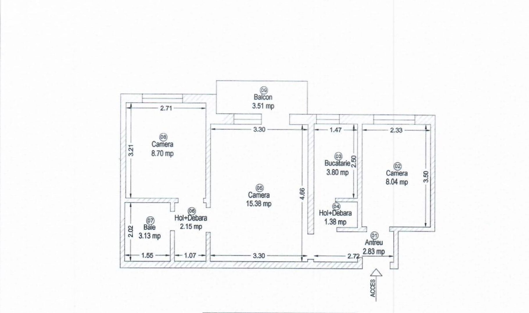 Apartament 3 camere finisat & mobilat premium, lângă faleza Mureșului - Poză 12