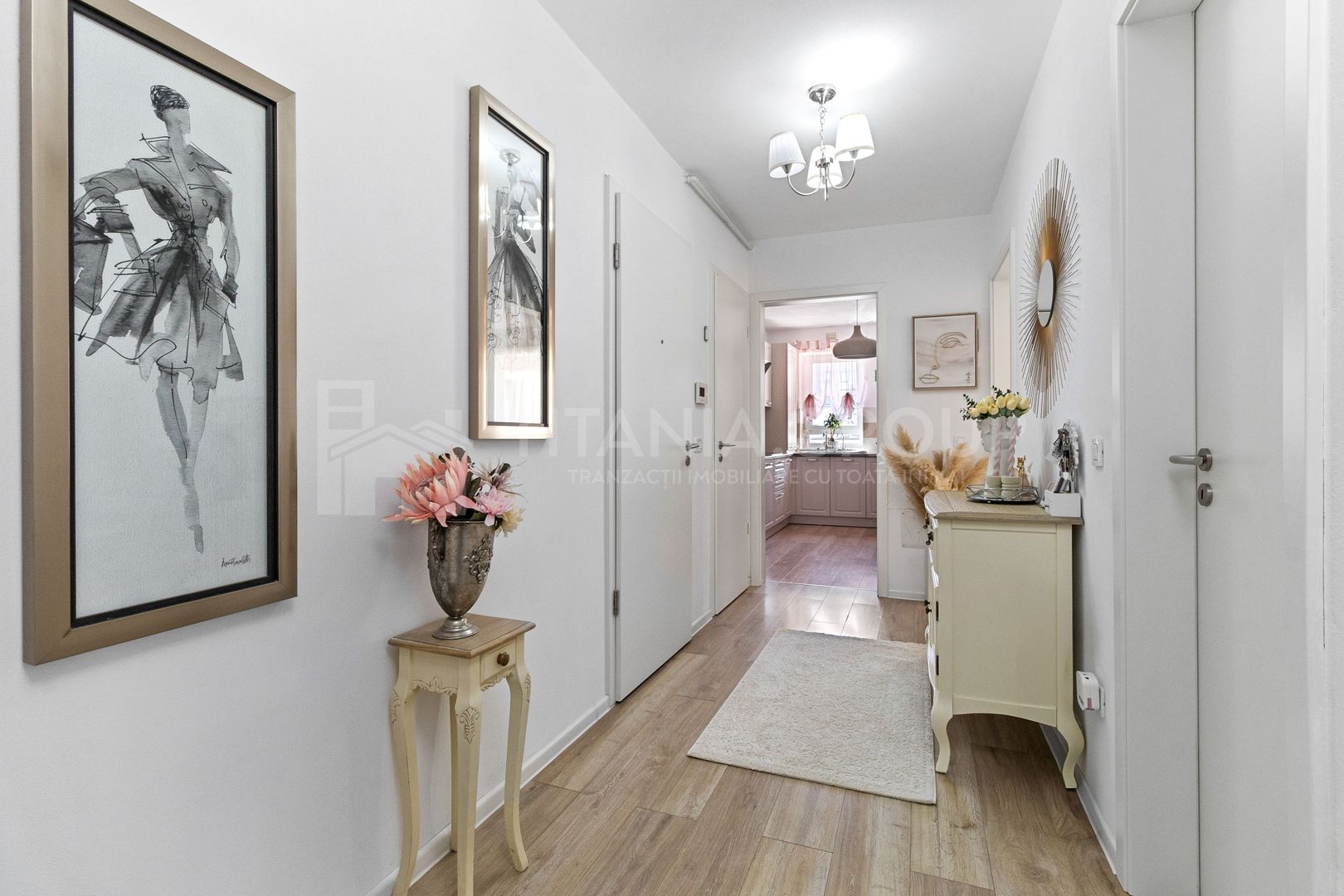 Apartament cochet mobilat-utilat, 3 camere, parcare, boxa, Kasper Coresi - Poză 17