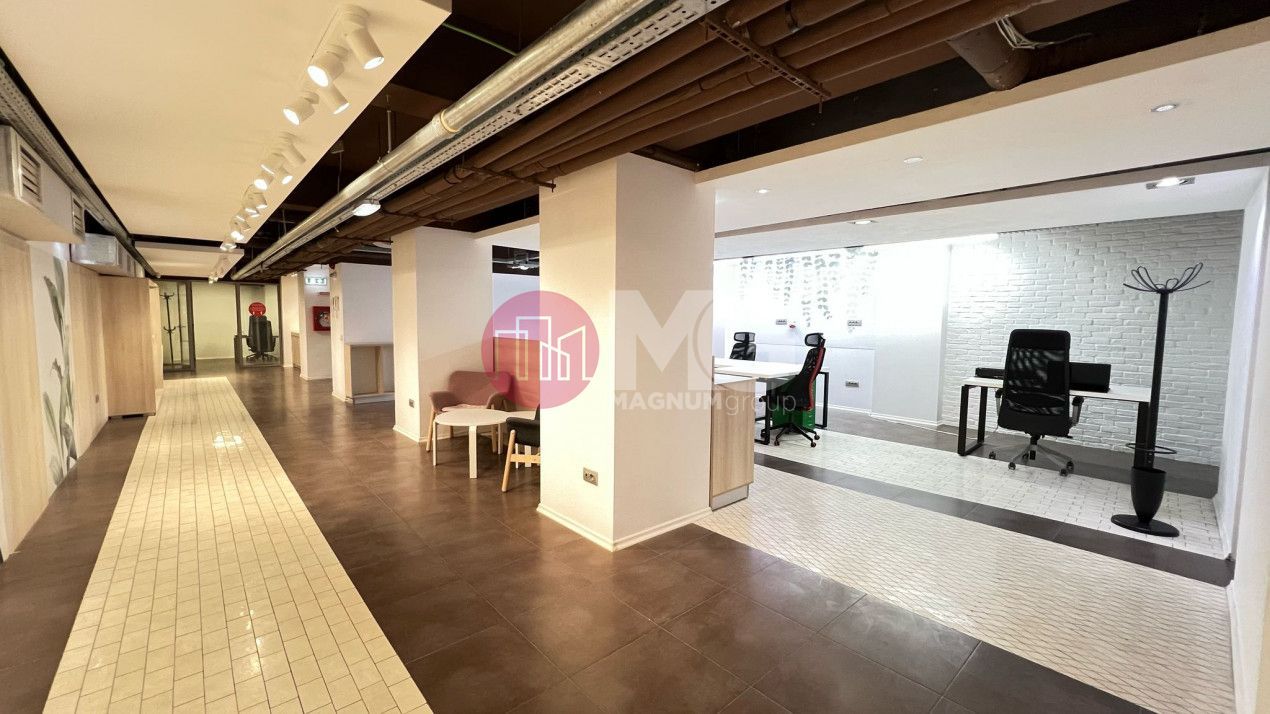 Spatiu comercial si de birouri de inchiriat- demisol - zona centrala - lux - Poză 19