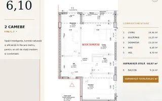 Soarelui – Braytim | Proiect Nou | Lift | Apartamente & S.A.D.-uri - Poză 17