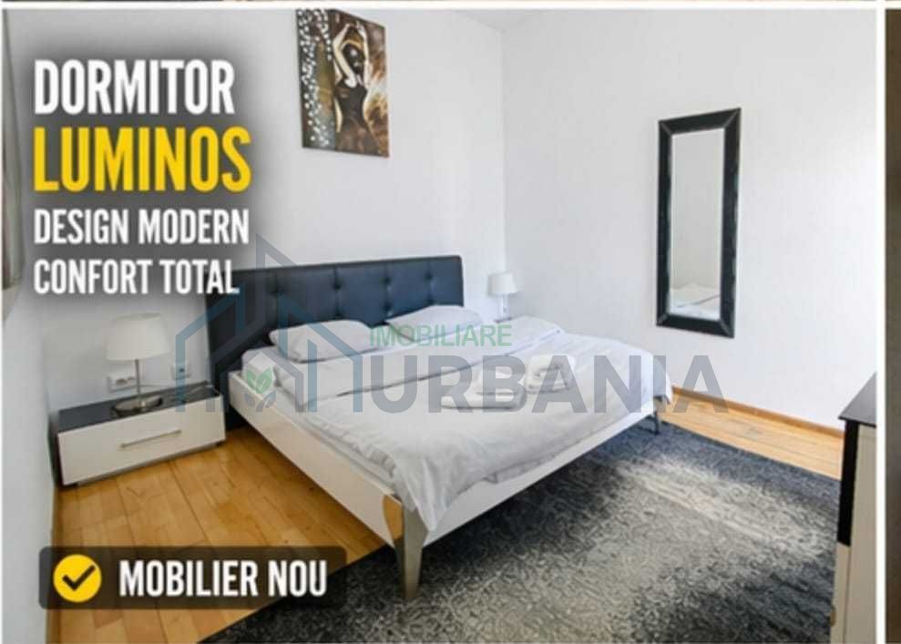 Apartament 2 camere, Bellevue Residence Copou, Iasi - 57 mp, mobilat, 2 balcoane - Poză 2