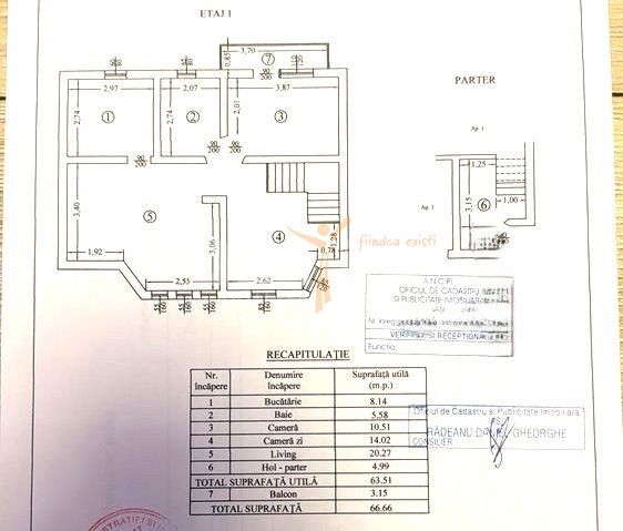 Apartament mobilat și utilat, 66 mp – Miroslava - Poză 8