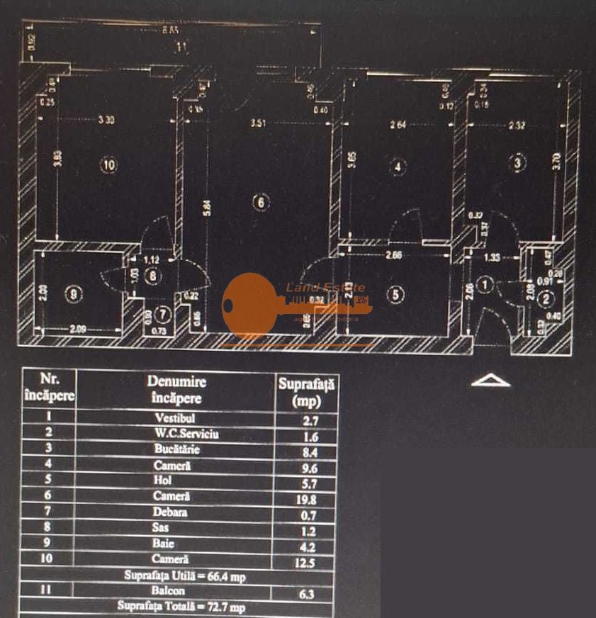 3 camere la 200m de Metrou Tineretului - Poză 6