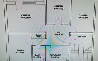 Apartament cu 4 camere decomandate, 88 mp, zona Big, Mănăștur. - Poză 8