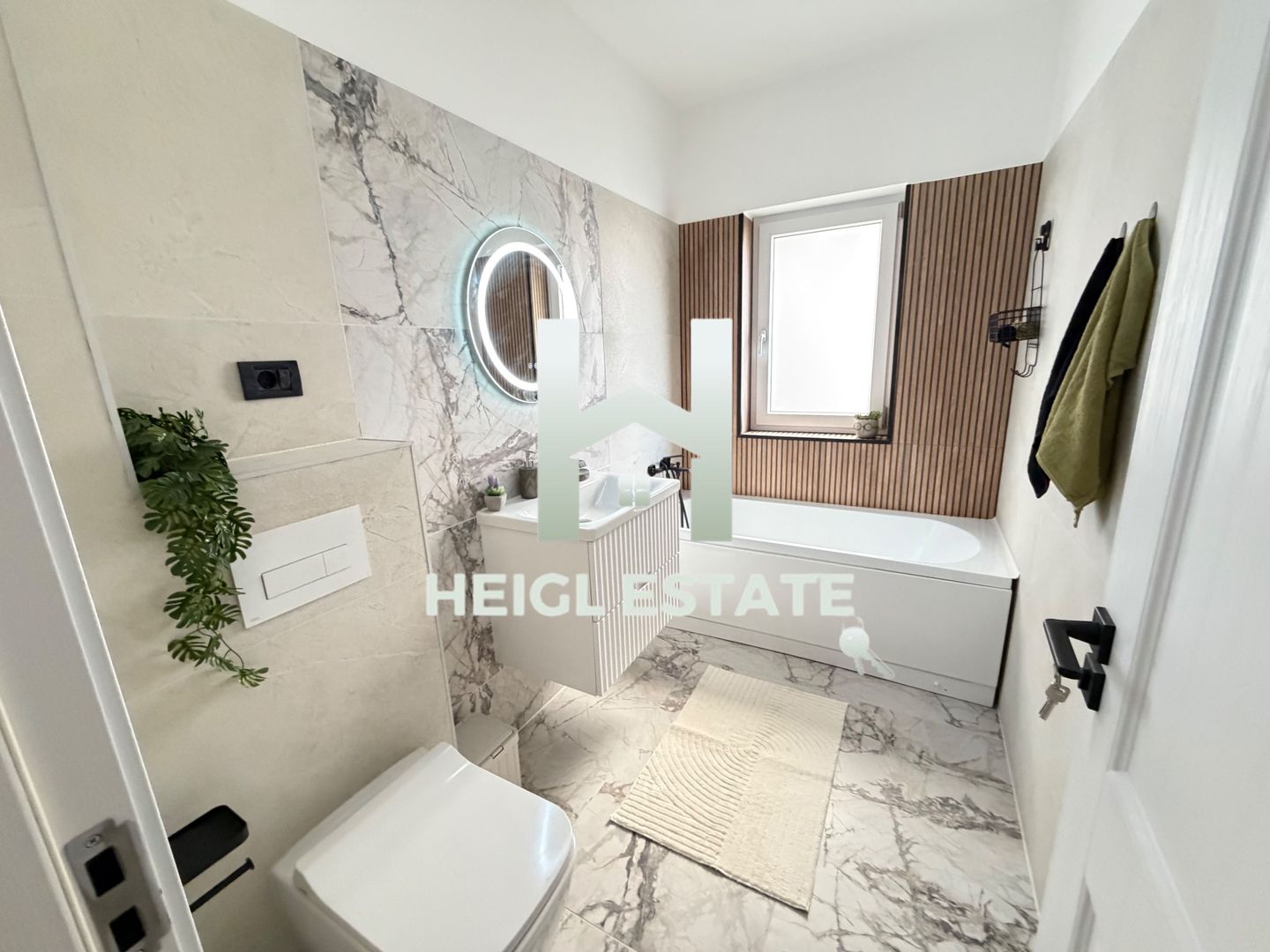 Apartament mobilat cu designer cu 2 camere si gradina in Braytim - Poză 8