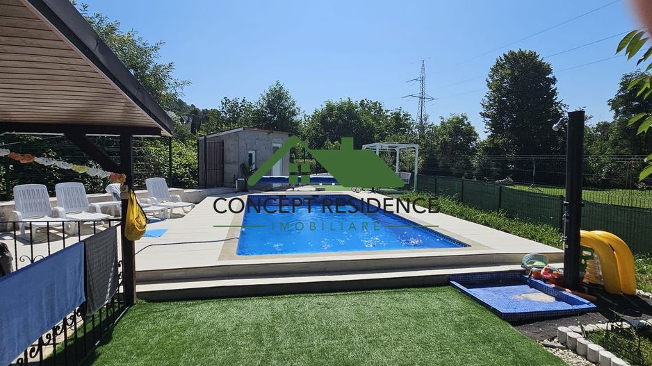 Casă cu piscină și garaj, teren 775 mp – Valea Borcutului - Poză 20