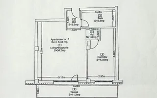 Apartament ultrafinisat la 3 minute de Baza Sportiva. - Poză 11