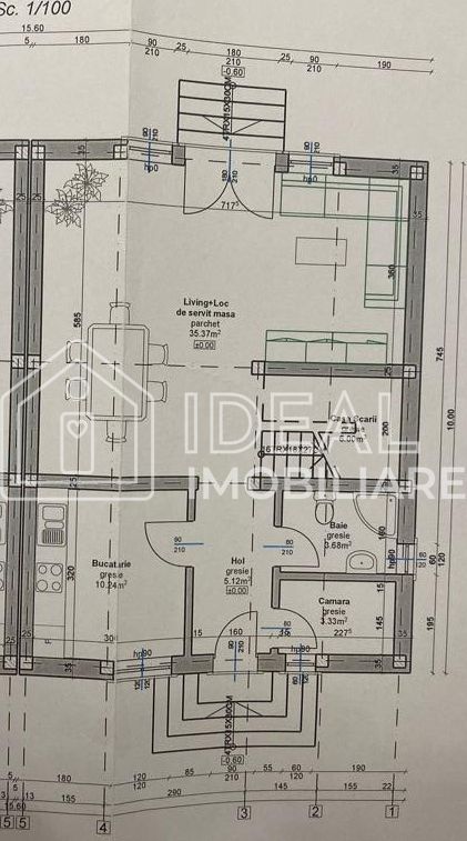 Duplex  Modern LA CHEIE cu 4 camere si gradina ,in Cristian - Schiță 15