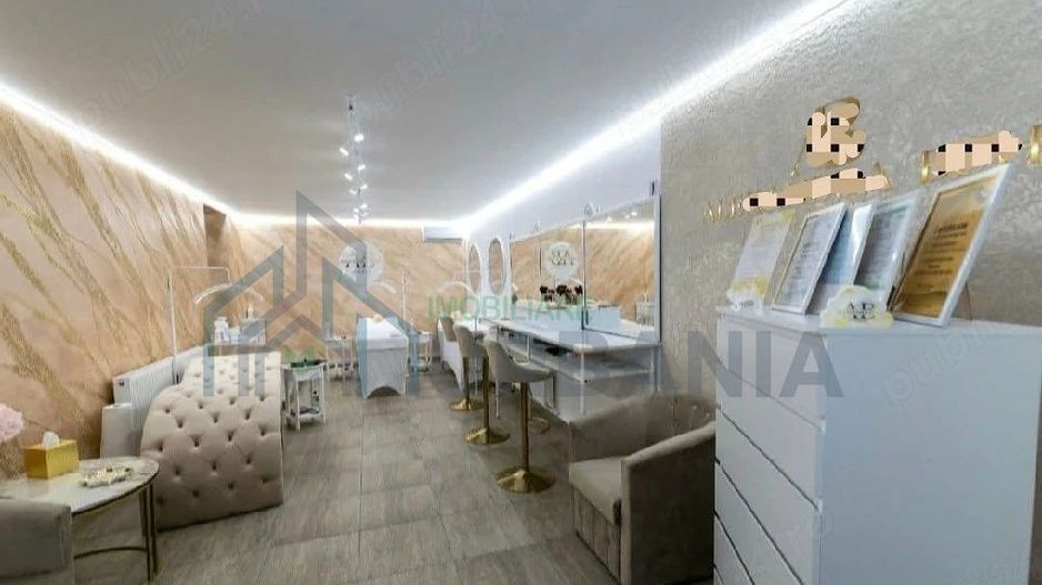 Salon Înfrumusețare Complet Mobilat și Utilat, 35 mp, Zona Alexandru cel Bun, Iași – Vânzare sau Schimb cu Autoturism - Poză 1