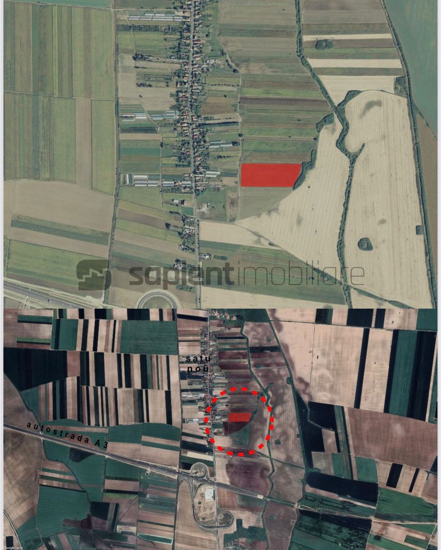 Terenuri la nodul rutier al autostrazii Transilvania A3 - Poză 2
