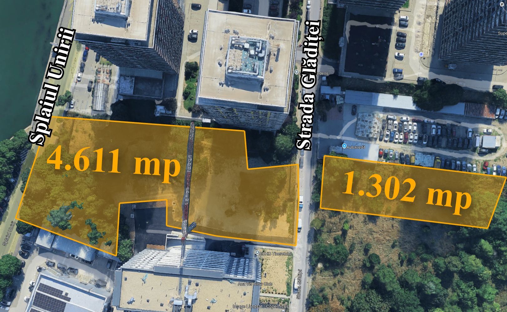 TEREN 5.913 MP – MIHAI BRAVU | 3 Deschideri | Metrou 380 m | - Schiță 8