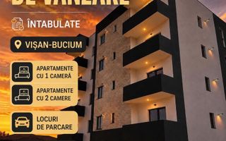 Apartament 1 cameră, 40 mp, Visan – Bucium, 62.920 euro cu TVA inclus - Poză 1