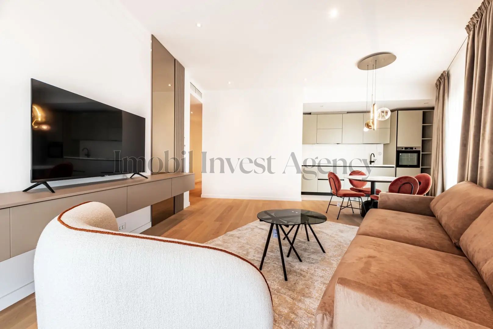 Apartament 3 camere mobilat in One Verdi Park cu loc de parcare inclus - Poză 4