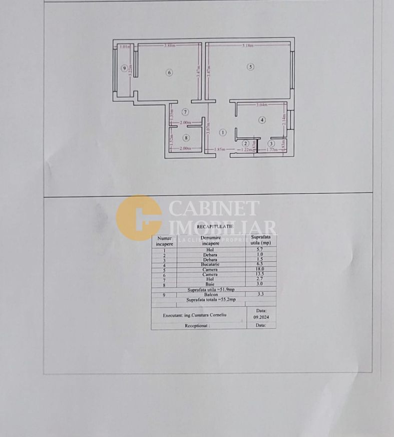 Tatarasi - DECOMANDAT - 55mp - FARA RISC - renovat complet - Poză 5
