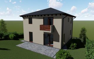 Casa  4 camere,2 bai,136 mp, 550 mp teren zona Corunca - Poză 5