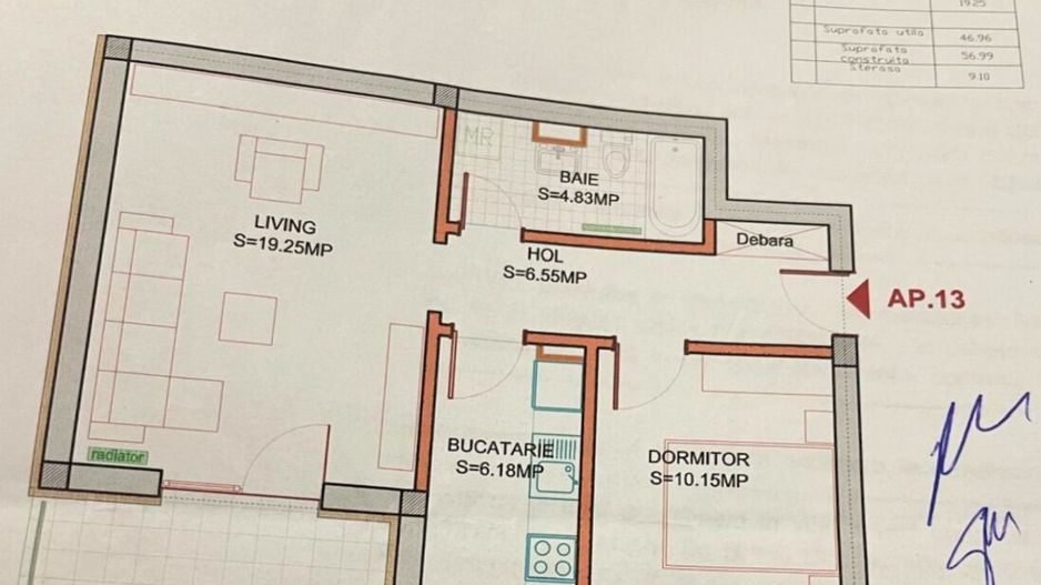 Vanzare apartament într-un imobil tip vila zona Sanpetru residence - Poză 9