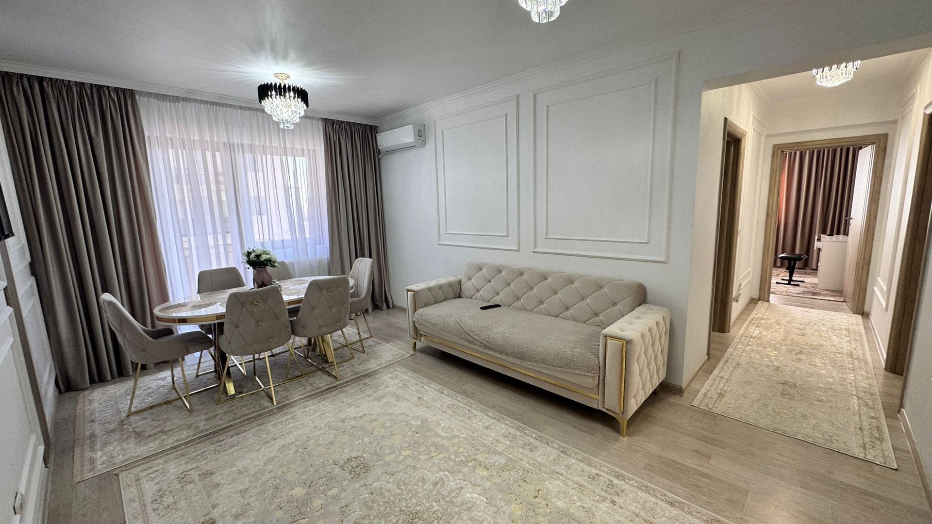 AP. 3 CAMERE MOBILAT LUX, BUCATARIE INCHISA, PARCARE INCLUSA, COMIS 0% - Poză 1