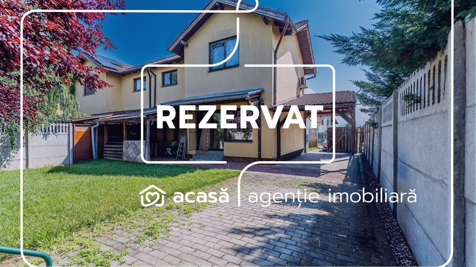REZERVAT! Casa tip duplex - teren 349 mp - Via Carmina - COMISION 0 - Poză 1