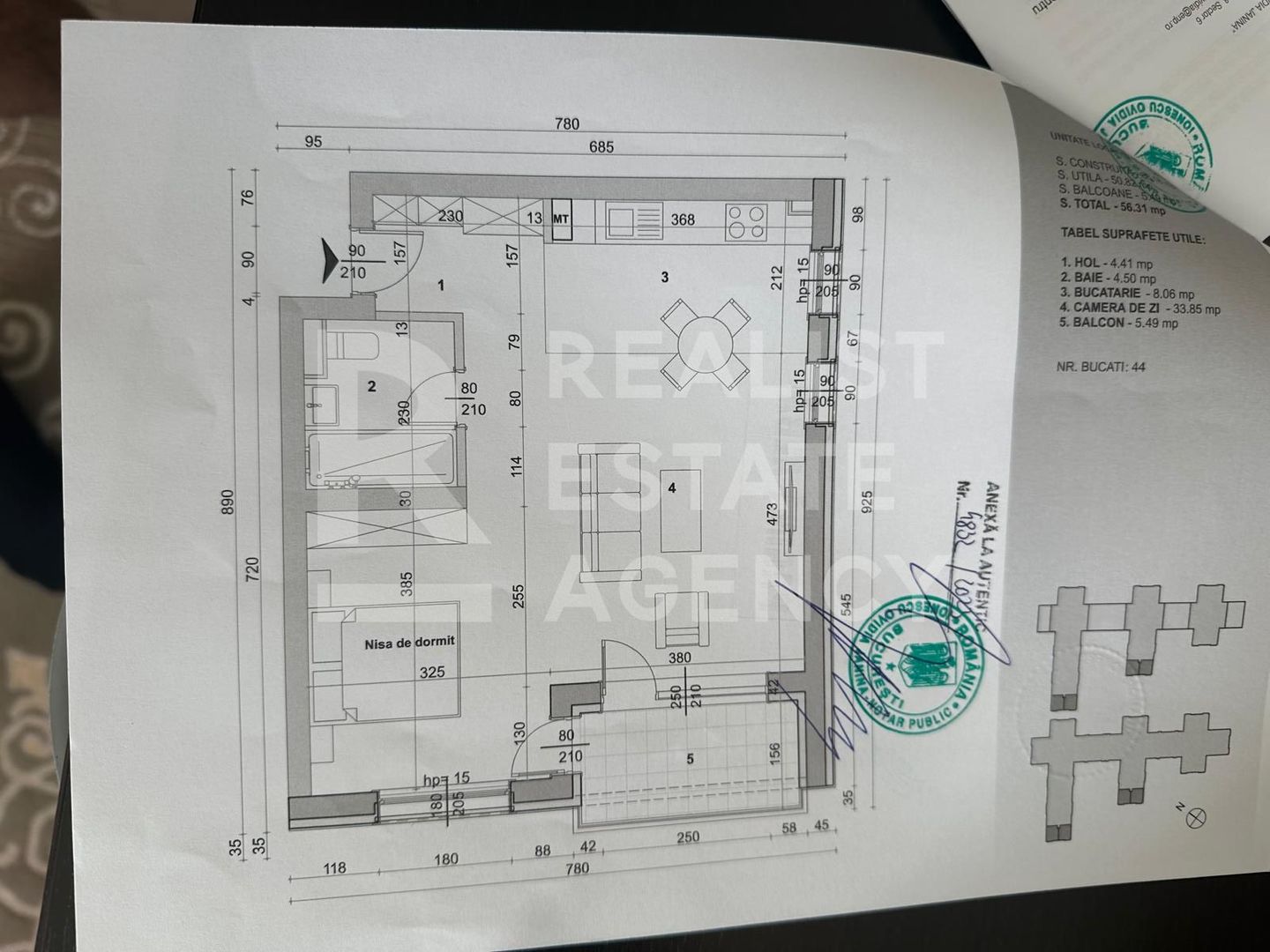 Studio | Loc de parcare | 15 minute metrou Obor |TVA inclus - Schiță 8
