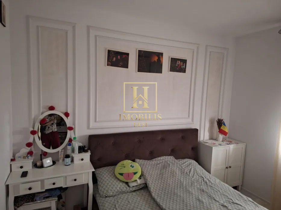 Apartament 3 camere Dec 60 mp mobilat cu gradina Bucium 100000 euro - Poză 2