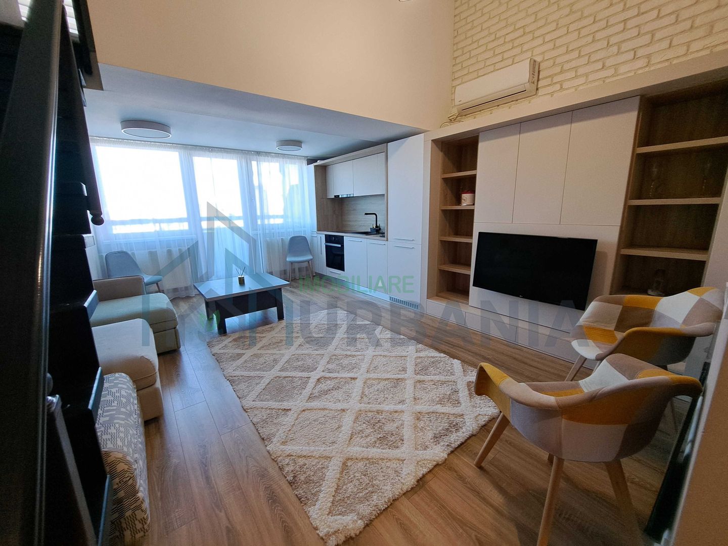 Apartament 2 camere tip penthouse, Cubis 1 (Tătărași Sud), de închiriat - Poză 2