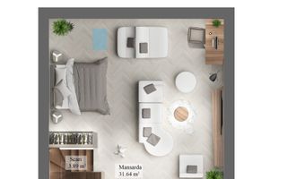 Casă / Townhouse complex nou, de vanzare  în zona Odai - Poză 7