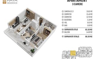 PLATA IN RATE! Apartamente noi, COMISION 0! - Poză 13